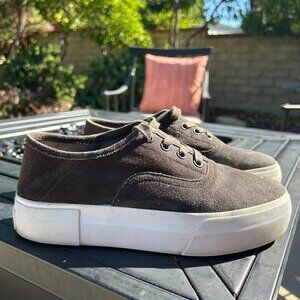 Vince Copley Suede Platform Sneakers